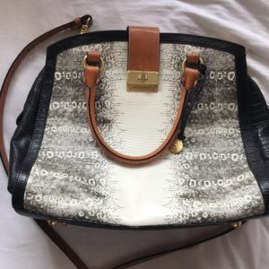 Brahmin snakeskin purse